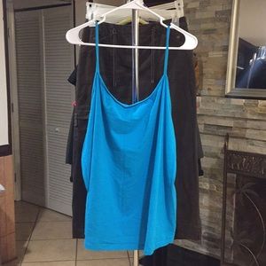 Faded Glory size 4X(26-28W) Turquoise Tank top
